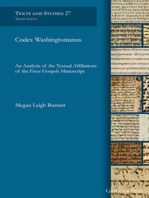 cover image of Codex Washingtonianus